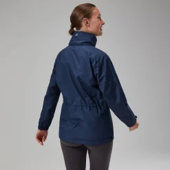 Berghaus Glissade InterActive Jacken für Damen - Dunkelblau-Damen Wasserdicht
