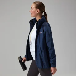 Berghaus Glissade InterActive Jacken für Damen - Dunkelblau-Damen Wasserdicht