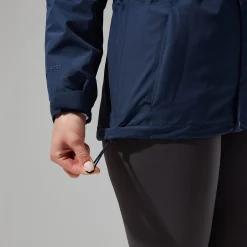 Berghaus Glissade InterActive Jacken für Damen - Dunkelblau-Damen Wasserdicht