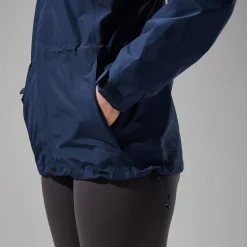 Berghaus Glissade InterActive Jacken für Damen - Dunkelblau-Damen Wasserdicht