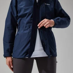 Berghaus Glissade InterActive Jacken für Damen - Dunkelblau-Damen Wasserdicht