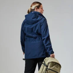 Berghaus Glissade InterActive Jacken für Damen - Dunkelblau-Damen Wasserdicht