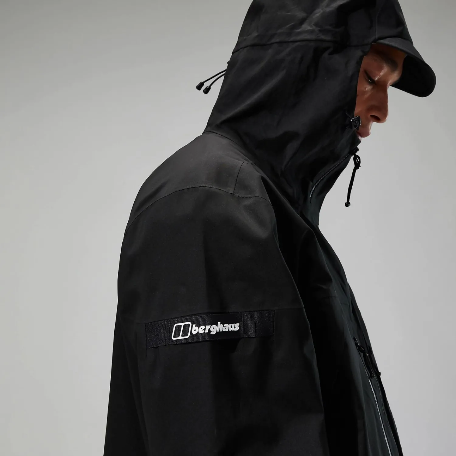 Berghaus Gosforth Jacken für Herren - Schwarz-Herren Wasserdicht