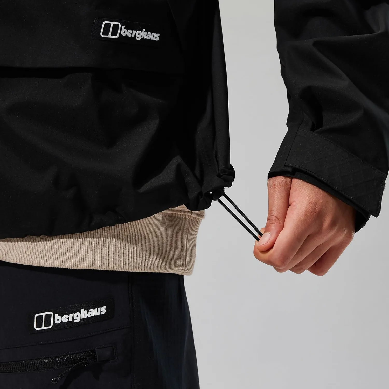 Berghaus Gosforth Jacken für Herren - Schwarz-Herren Wasserdicht