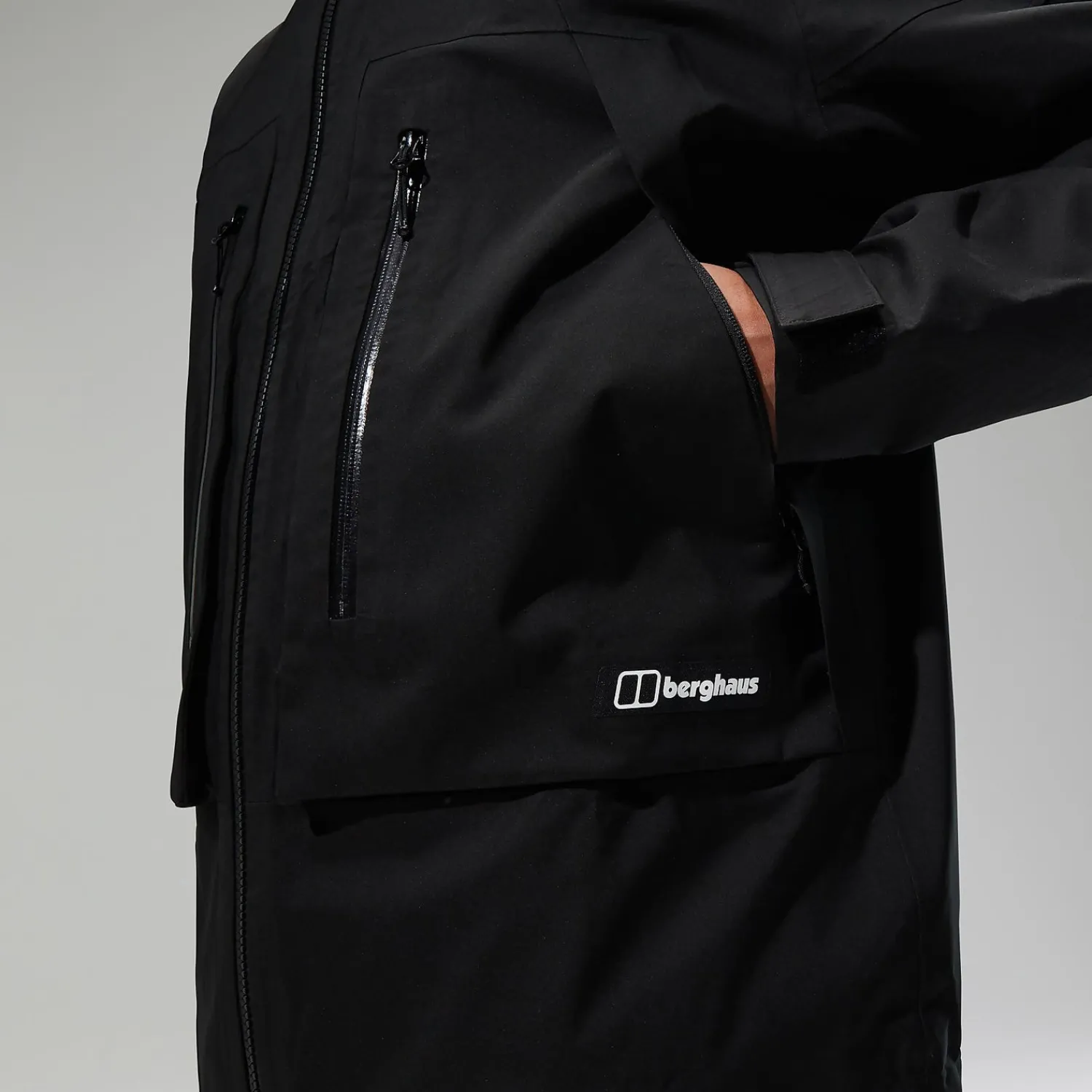 Berghaus Gosforth Jacken für Herren - Schwarz-Herren Wasserdicht