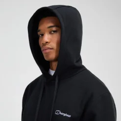 Berghaus Grappled Kapuzenpullover für Herren - Schwarz-Herren Hoodies Und Sweatshirts