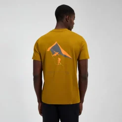 Berghaus Grappled Kurzarm Shirt für Herren - Braun-Herren T-shirts