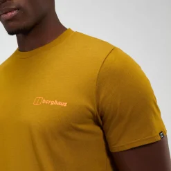 Berghaus Grappled Kurzarm Shirt für Herren - Braun-Herren T-shirts