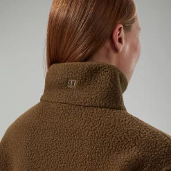 Berghaus Halb-Zip-Fleece Hawksker Damen-Pullover - Braun-Damen Fleece