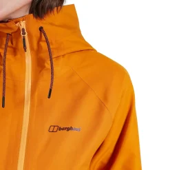 Berghaus Highraise Jacke für Damen - Gelb-Damen Wasserdicht
