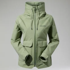 Berghaus Highraise Jacken für Damen - Grün-Damen Wasserdicht