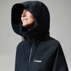 Berghaus Highraise Jacken für Damen - Schwarz-Damen Wasserdicht