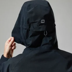 Berghaus Highraise Jacken für Damen - Schwarz-Damen Wasserdicht