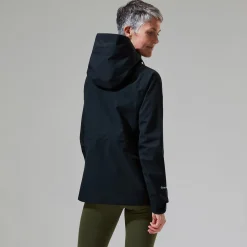 Berghaus Highraise Jacken für Damen - Schwarz-Damen Wasserdicht