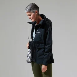 Berghaus Highraise Jacken für Damen - Schwarz-Damen Wasserdicht