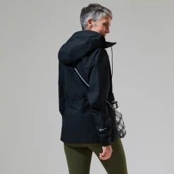 Berghaus Highraise Jacken für Damen - Schwarz-Damen Wasserdicht
