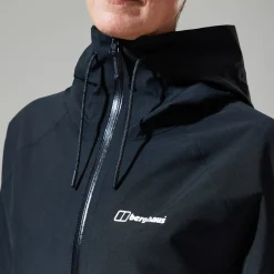 Berghaus Highraise Jacken für Damen - Schwarz-Damen Wasserdicht