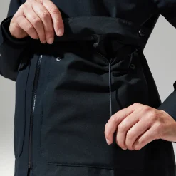 Berghaus Highraise Jacken für Damen - Schwarz-Damen Wasserdicht