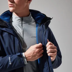 Berghaus Hillwalker Gemini 3-In-1 Jacke für Herren - Dunkelblau-Herren 3 In 1 Jacken | Wasserdicht