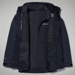 Berghaus Hillwalker Gemini 3-In-1 Jacke für Herren - Schwarz-Herren 3 In 1 Jacken | Wasserdicht