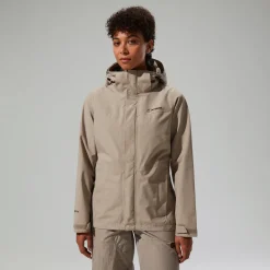 Berghaus Hillwalker InterActive Jacke für Damen - Grün-Damen Wasserdicht