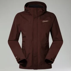 Berghaus Hillwalker InterActive Jacke für Damen - Braun-Damen Wasserdicht