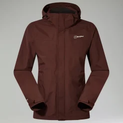 Berghaus Hillwalker InterActive Jacke für Herren - Braun-Herren Wasserdicht