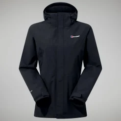 Berghaus Hillwalker InterActive Jacken für Damen - Schwarz-Damen Wasserdicht