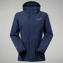 Berghaus Hillwalker InterActive Jacken für Damen - Dunkelblau-Damen Wasserdicht