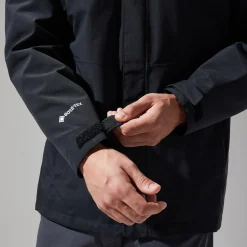 Berghaus Hillwalker InterActive Jacken für Herren - Schwarz-Herren Wasserdicht