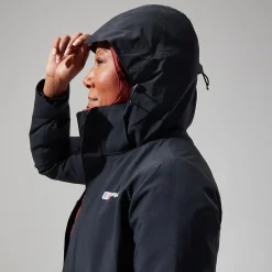 Berghaus Hillwalker InterActive Jacken für Damen - Schwarz-Damen Wasserdicht