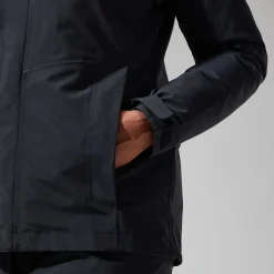 Berghaus Hillwalker InterActive Jacken für Damen - Schwarz-Damen Wasserdicht