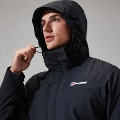 Berghaus Hillwalker InterActive Jacken für Herren - Schwarz-Herren Wasserdicht