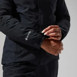 Berghaus Hillwalker InterActive Jacken für Damen - Schwarz-Damen Wasserdicht