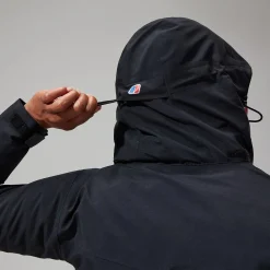 Berghaus Hillwalker InterActive Jacken für Damen - Schwarz-Damen Wasserdicht