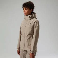 Berghaus Hillwalker InterActive Jacke für Damen - Grün-Damen Wasserdicht