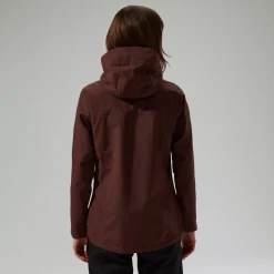 Berghaus Hillwalker InterActive Jacke für Damen - Braun-Damen Wasserdicht