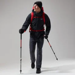 Berghaus Hillwalker InterActive Jacken für Herren - Schwarz-Herren Wasserdicht