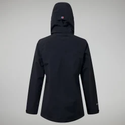 Berghaus Hillwalker InterActive Jacken für Damen - Schwarz-Damen Wasserdicht