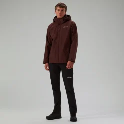 Berghaus Hillwalker InterActive Jacke für Herren - Braun-Herren Wasserdicht