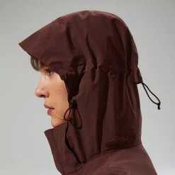 Berghaus Hillwalker InterActive Jacke für Damen - Braun-Damen Wasserdicht