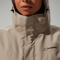 Berghaus Hillwalker InterActive Jacke für Damen - Grün-Damen Wasserdicht