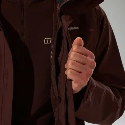 Berghaus Hillwalker InterActive Jacke für Herren - Braun-Herren Wasserdicht