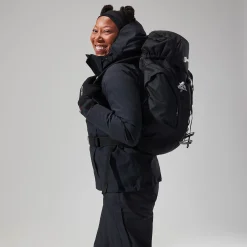 Berghaus Hillwalker InterActive Jacken für Damen - Schwarz-Damen Wasserdicht