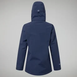 Berghaus Hillwalker InterActive Jacken für Damen - Dunkelblau-Damen Wasserdicht