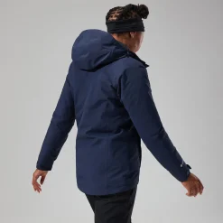 Berghaus Hillwalker InterActive Jacken für Damen - Dunkelblau-Damen Wasserdicht