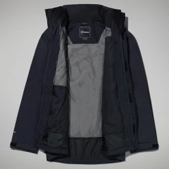 Berghaus Hillwalker InterActive Jacken für Herren - Schwarz-Herren Wasserdicht