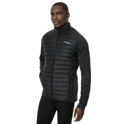 Berghaus Hottar Hybrid Jacke für Herren - Schwarz-Herren Isolierend