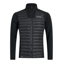 Berghaus Hottar Hybrid Jacke für Herren - Schwarz-Herren Isolierend