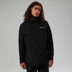 Berghaus Isolierte Deluge Pro 3.0 Herren-Regenjacke - Schwarz-Herren Wasserdicht
